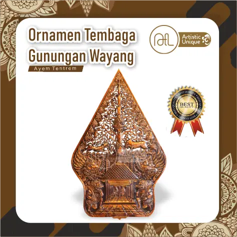 Oranmen Tembaga Gunungan Wayang